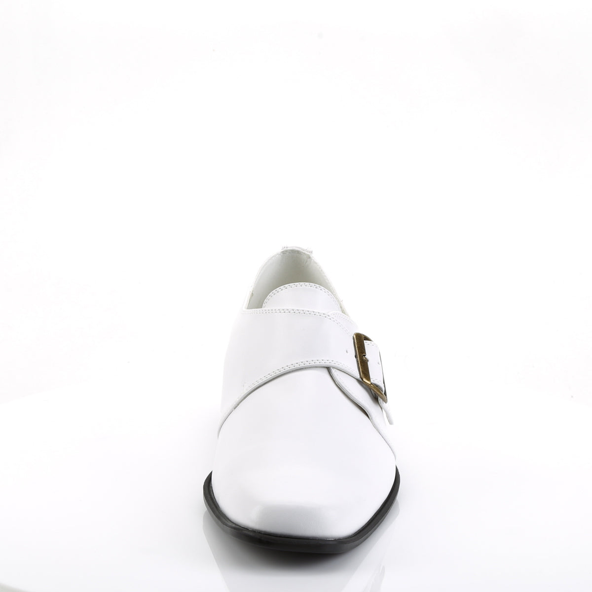 LOAFER-12 Funtasma White 1 Inch Costume Shoes