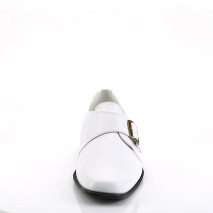 LOAFER-12 Funtasma White 1 Inch Costume Shoes