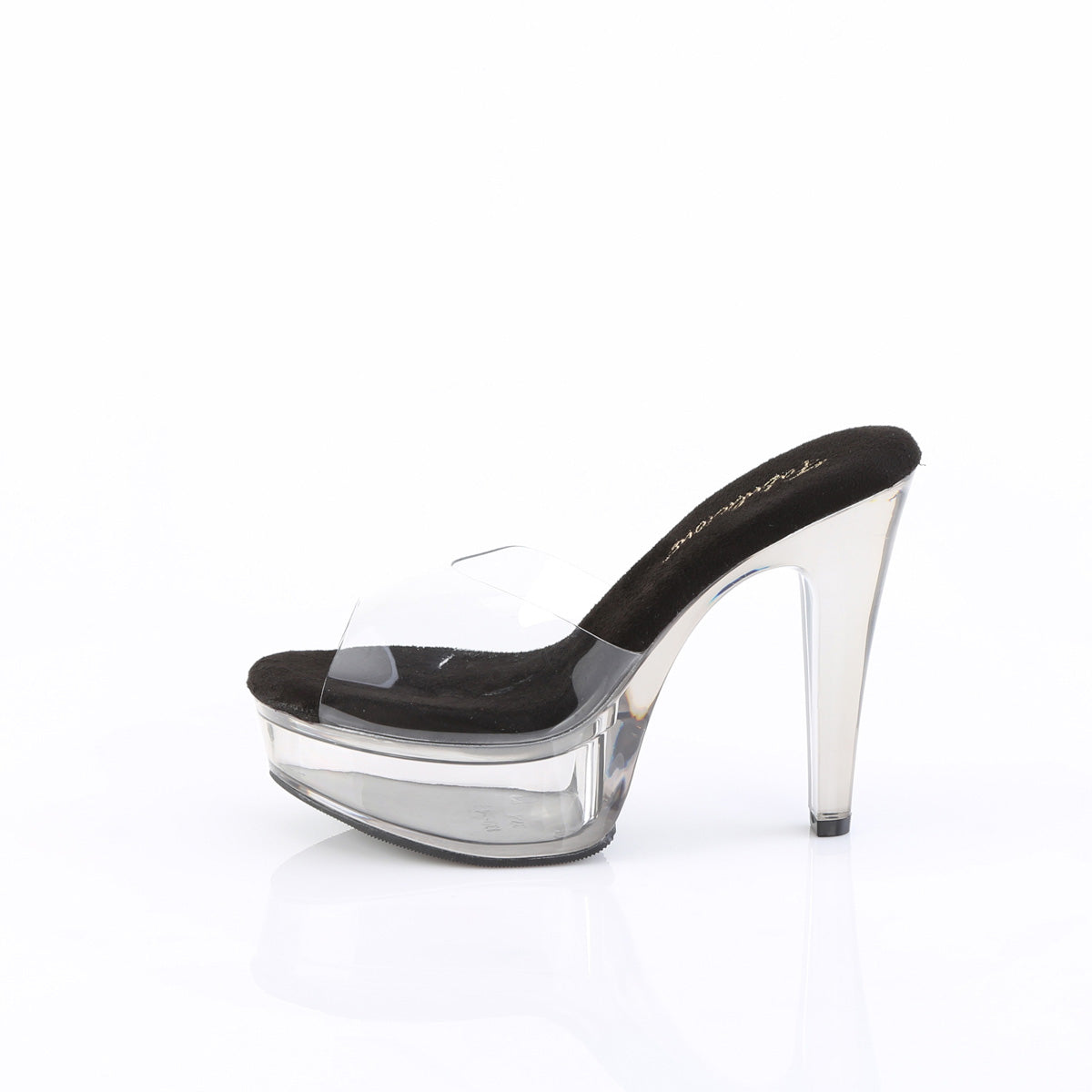 MARTINI-501 Fabulicious Sexy Perspex Slip On Footwear