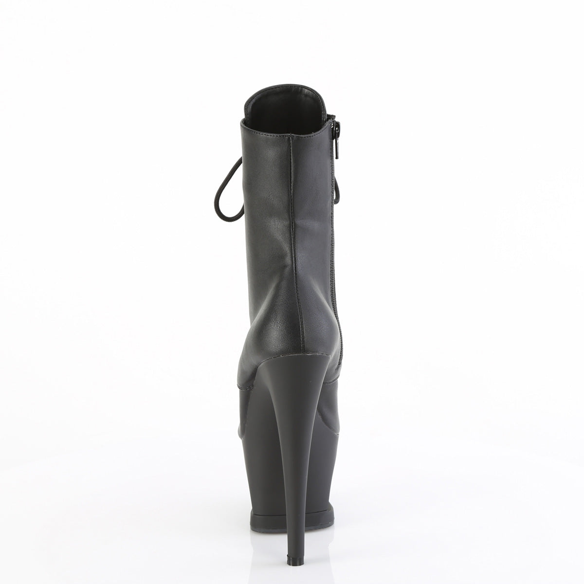 MOON-1020SK Pleaser Black 7 Inch Pole Dance Stripper Boots