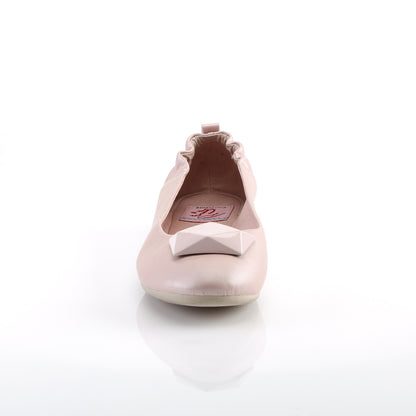 Pin Up Couture OLIVE-08 Baby Pink Ballet Flats
