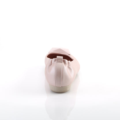 Pin Up Couture OLIVE-08 Baby Pink Ballet Flats