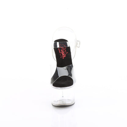 PASSION-708 Pleaser Clear 7 Inch Ladies Fetish Sexy Shoes