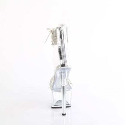 PASSION-727RS Pleaser Clear 7 Inch Fetish Pole Sexy Shoes