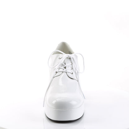 PIMP-02 Funtasma White 3.5 Inch Costume Shoes