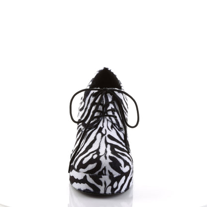 pimp 02 funtasma zebra fur shoes
