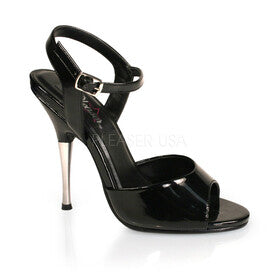 ENTICE-109 Pleaser Blk Patent High Heel Alternative Footwear Discontinued Sale Stock