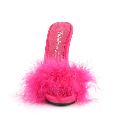 POISE-501F Fabulicious H. Pink 5 Inch Bedroom Shoes