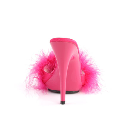 POISE-501F Fabulicious H. Pink 5 Inch Bedroom Shoes