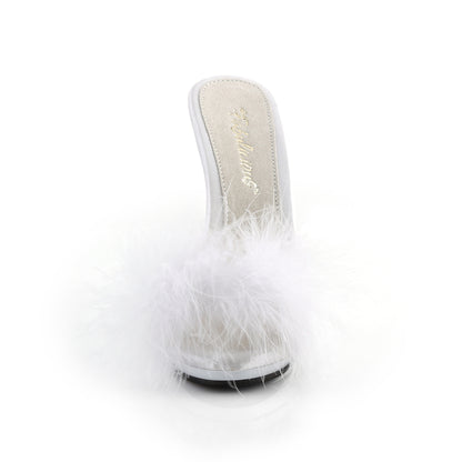 POISE-501F Fabulicious White 5 Inch Bedroom Shoes