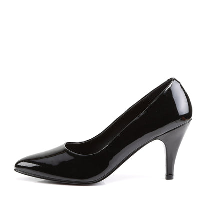 PUMP-420 Pleasers Funtasma 3 Inch Heel Black Patent Women's Sexy Shoe