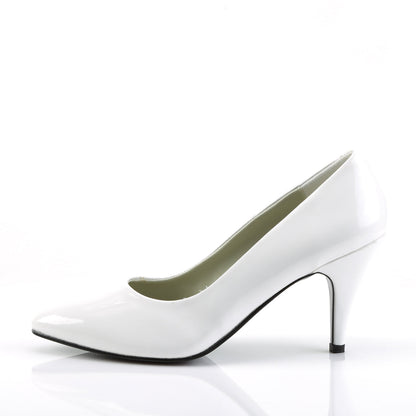 PUMP-420 Pleasers Funtasma 3 Inch Heel White Patent Women's Sexy Shoe