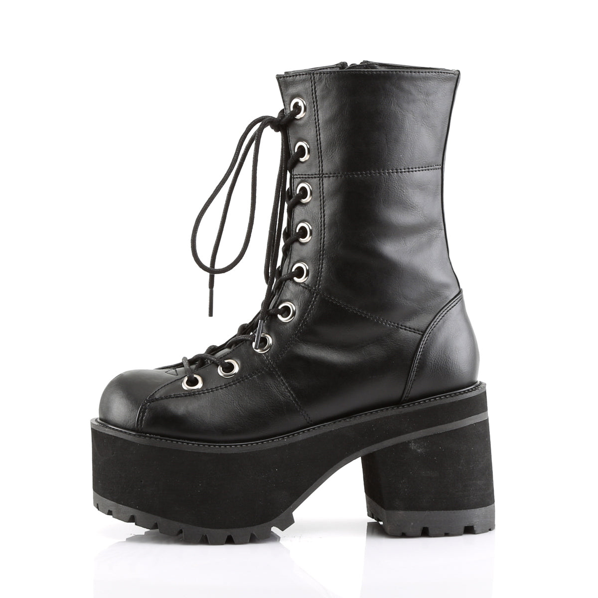 RANGER-301 Demonia Cult Black 3.8 Inch Alternative Women's Ankle Boots