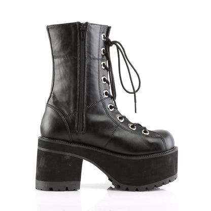 RANGER-301 Demonia Cult Black 3.8 Inch Alternative Women's Ankle Boots