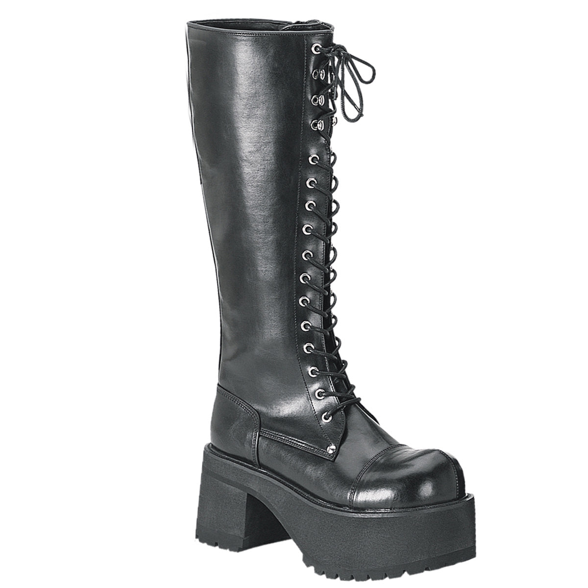 RANGER-302 Demonia Cult Black 3.8 Inch Alternative Footwear Unisex