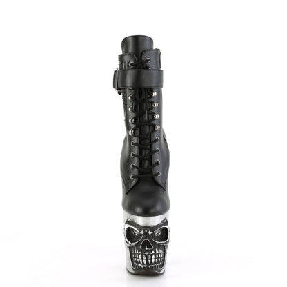 RAPTURE-1020STR-LT Pleaser Black 8 Inch Exotic Dancing Platform Boots