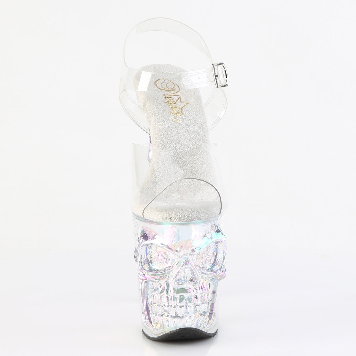 RAPTURE-808HT Pleaser Clear/Holo Tinted Sexy Platform Shoes (Pole Dancing Heels)