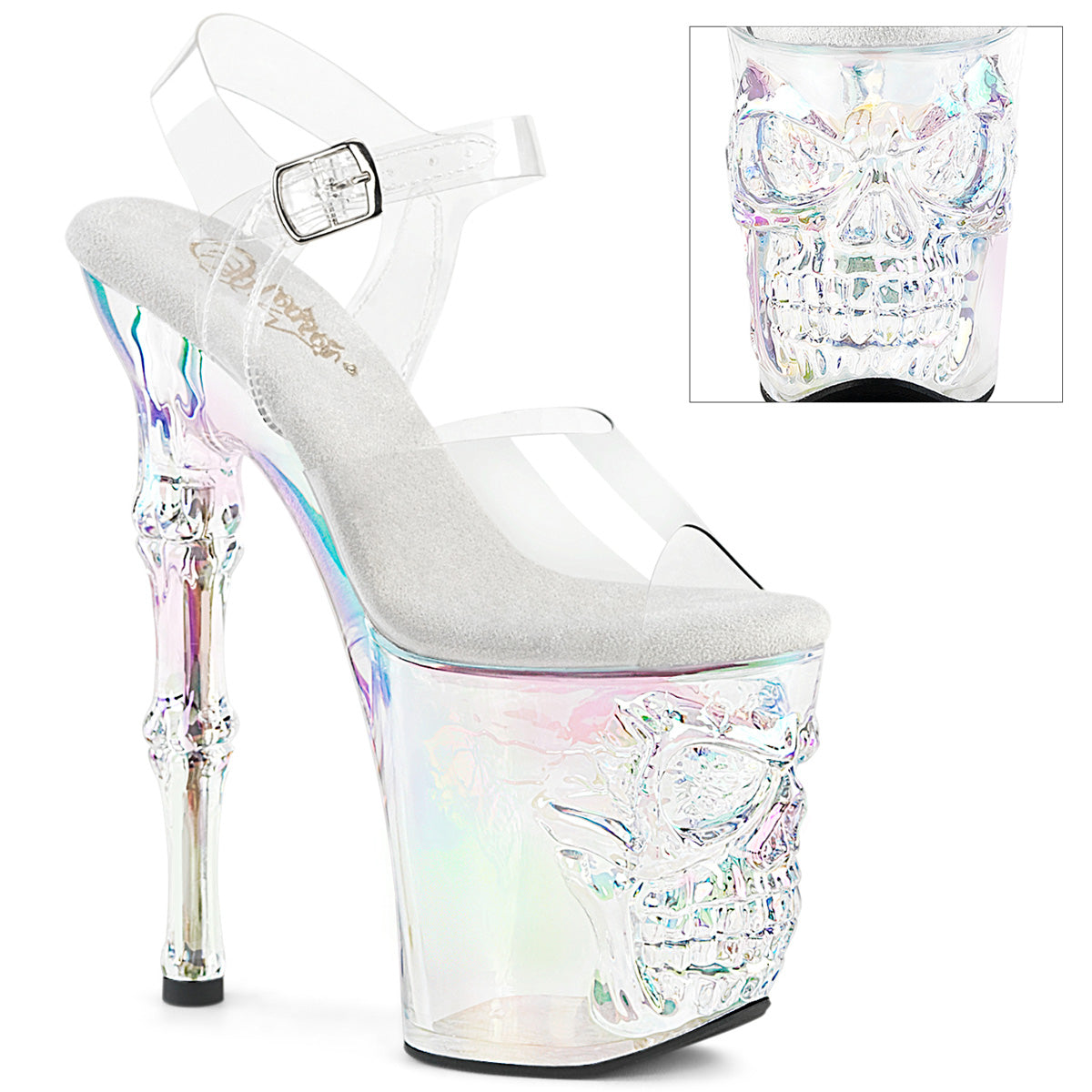 RAPTURE-808HT Pleaser Tinted 8 Inch Exotic Dancer Platform Heels