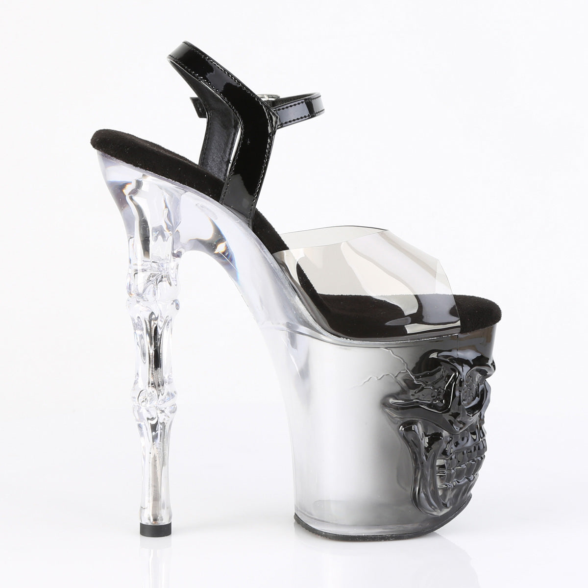 RAPTURE-808T-1 Pleaser Smoke Ombre 8 Inch Pole Dance Platform Heels