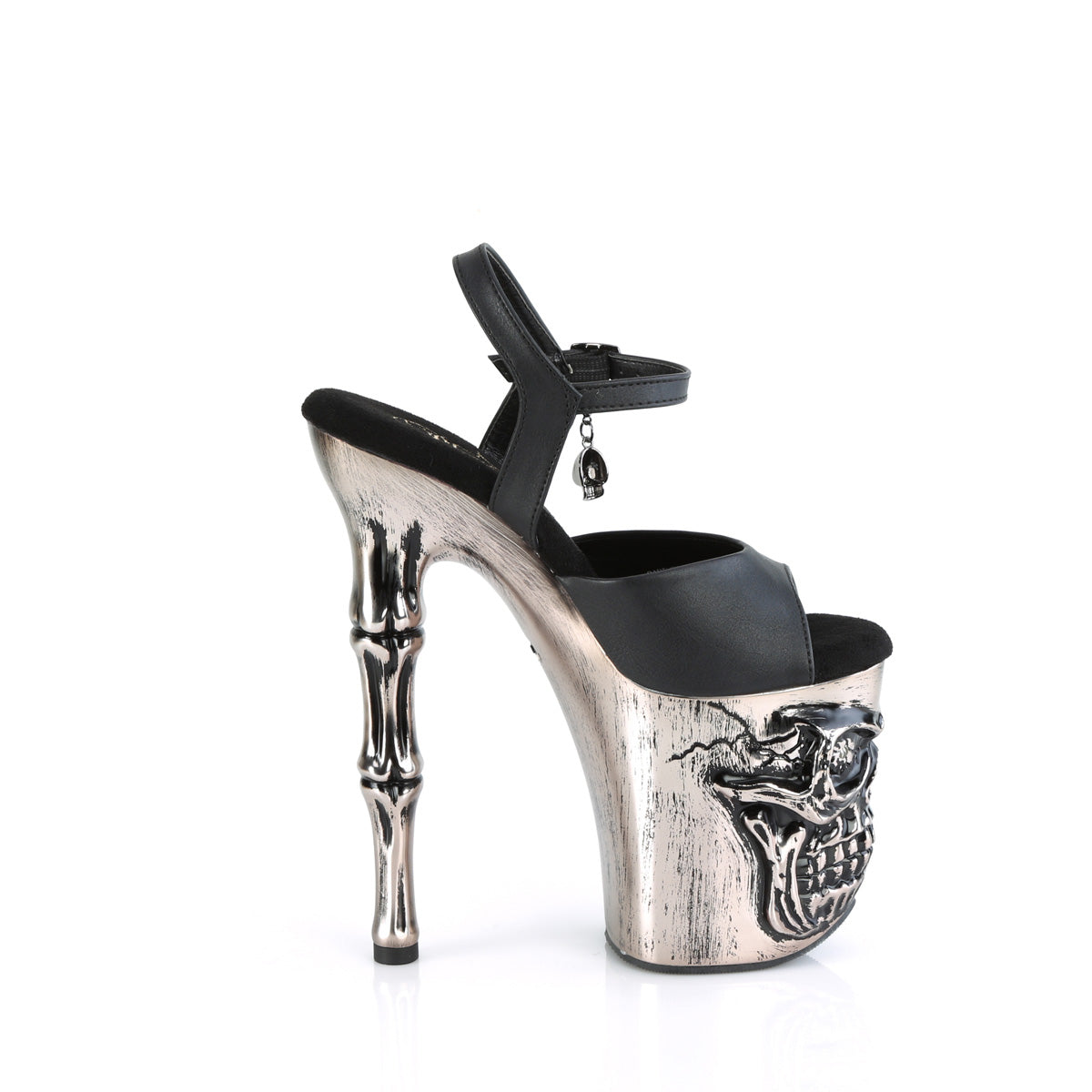 RAPTURE-809-LT Pleaser Black 8 Inch Exotic Dance Platform Heels