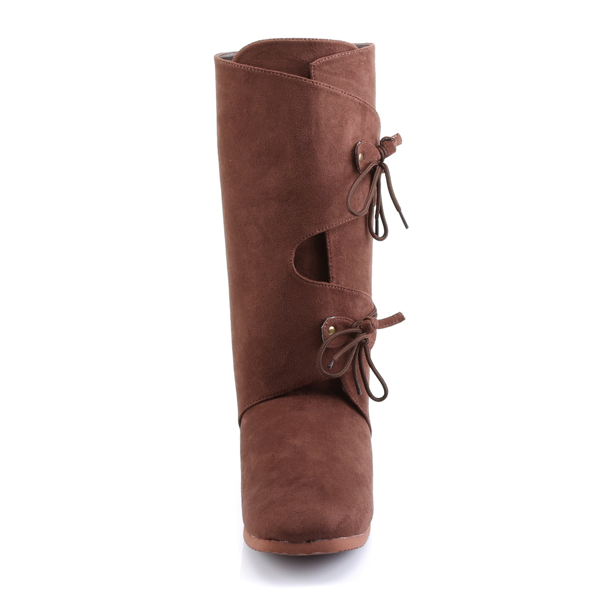 RENAISSANCE-100 Funtasma Brown Pirate Boots
