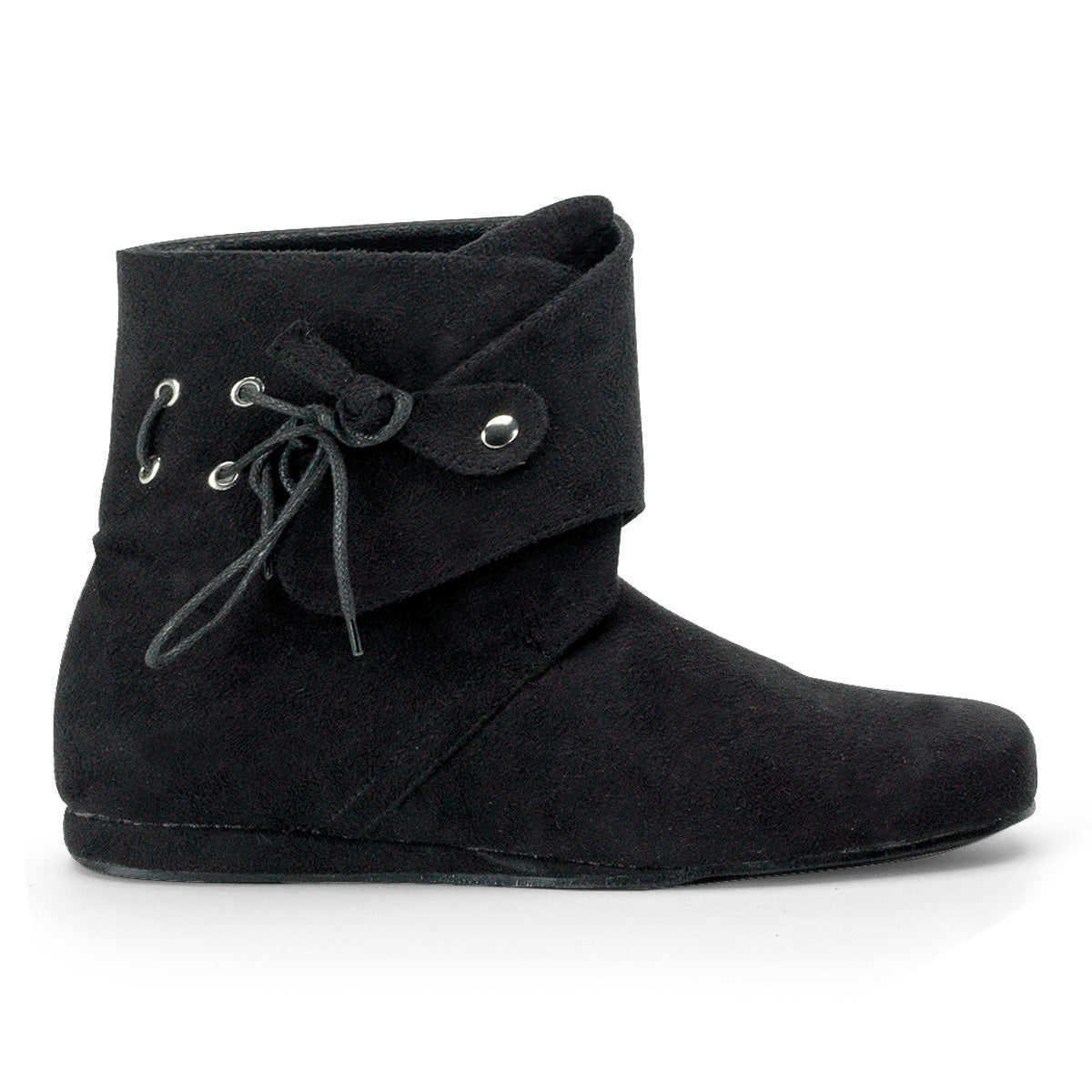 RENAISSANCE-50 Funtasma Black Costume Shoes Blk Microfiber