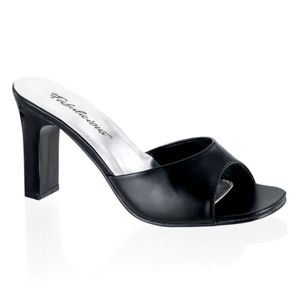 ROMANCE-301-2 Fabulicious Black 3.3 Inch Sexy Shoes