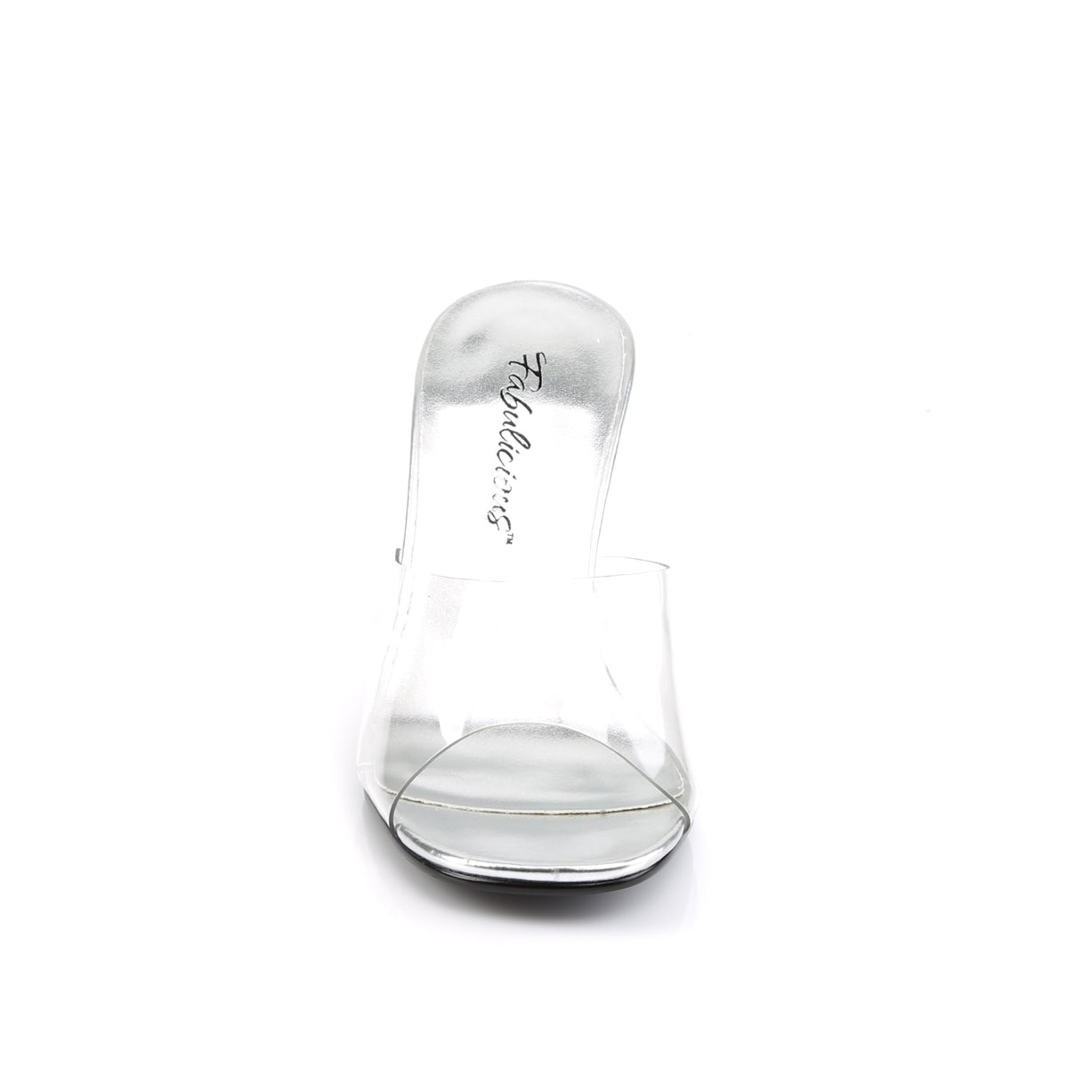 ROMANCE-301 Fabulicious Clear 3.3 Inch Posing Shoes