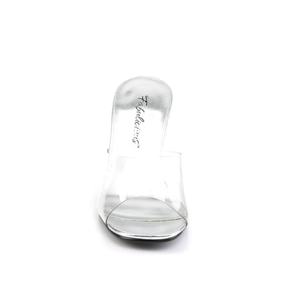 ROMANCE-301 Fabulicious Clear 3.3 Inch Posing Shoes