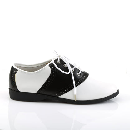 SADDLE-50 Funtasma Black and White Women's Costume Shoes Funtasma Costume Shoes Fancy Dress