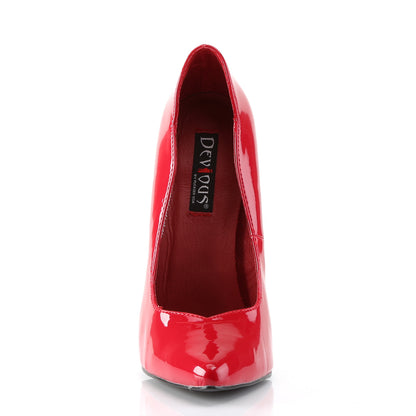 SCREAM-01 Devious Red 6 Inch Fetish Single Soles