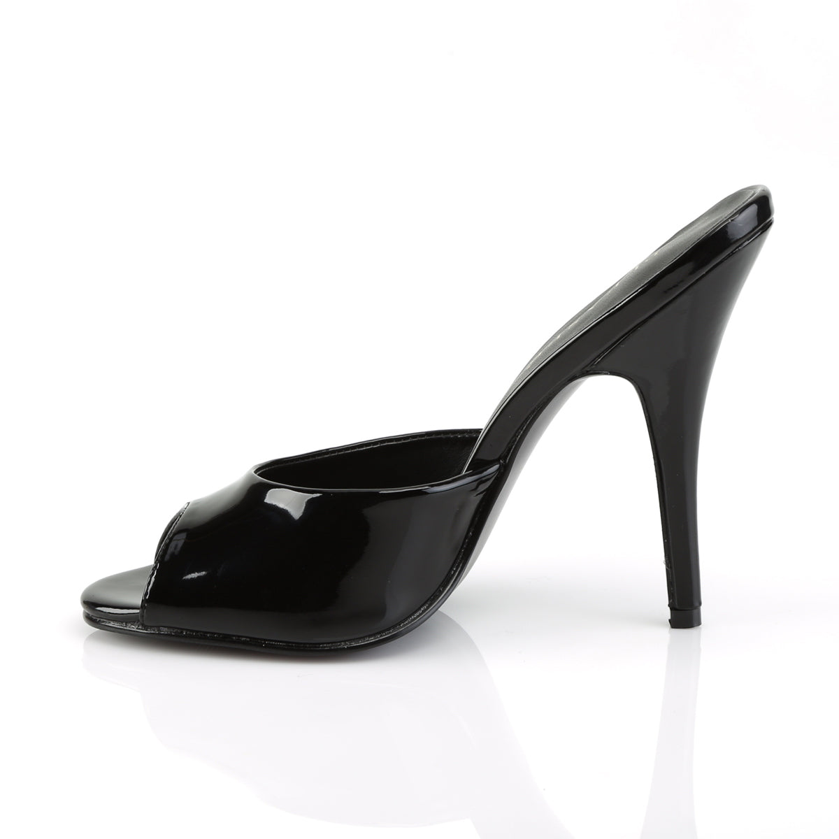 SEDUCE-101 Large Size Ladies Shoes 5" Heel Black Patent Fetish Footwear
