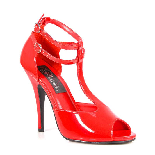 SEDUCE-209 Red Patent Bedroom Heels Imperfect