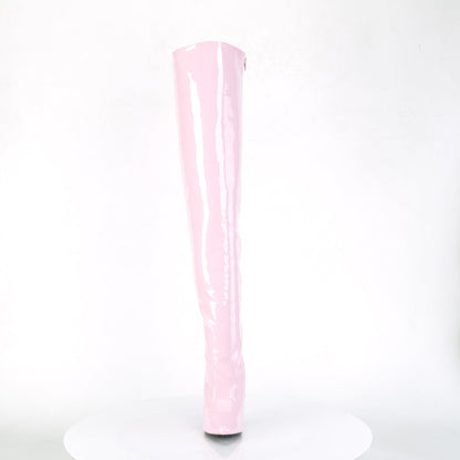 SEDUCE-3010 Pleaser Baby Pink 5 Inch Sexy Thigh Boots