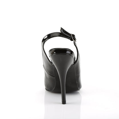 SEDUCE-317 Pleasers Shoe 5" Heel Black Patent Fetish Footwear