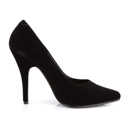 Pleaser SEDUCE-420 Black Court Shoes - 5 Inch Heels