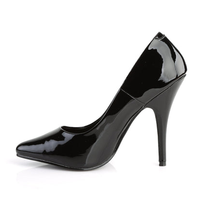 SEDUCE-420 Pleaser Black 5 Inch Pole Dancer Bedroom Heels