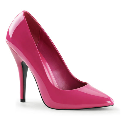SEDUCE-420 Pleaser H. Pink 5 Inch Bedroom Style Single Sole Shoes
