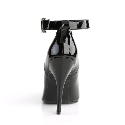 Pleaser SEDUCE-431 Black Court Shoes - 5 Inch Heels