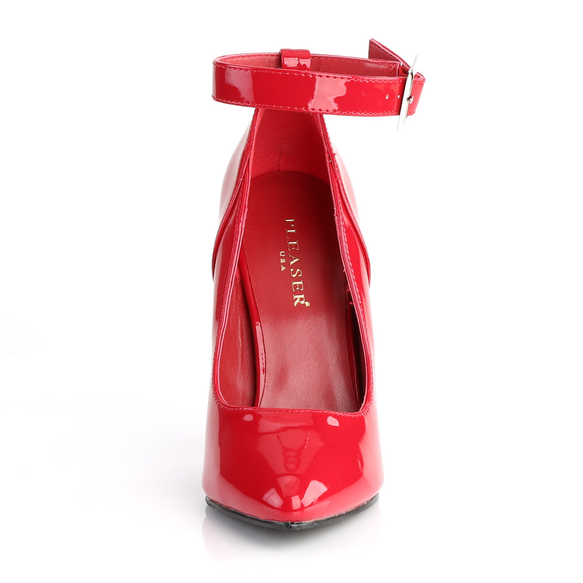 SEDUCE-431 Pleasers Sexy Shoe 5 Inch Heel Red Fetish Footwear