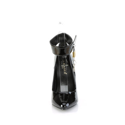 Pleaser SEDUCE-432 Black Court Shoes - 5 Inch Heels