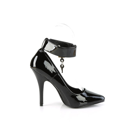 Pleaser SEDUCE-432 Black Court Shoes - 5 Inch Heels