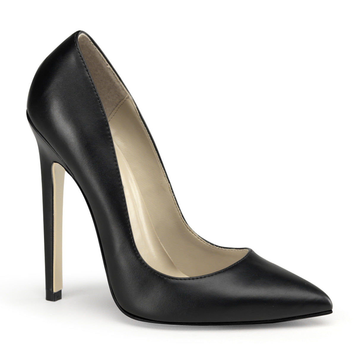 Pleaser SEXY-20 Black Court Shoes - 5 Inch Heels