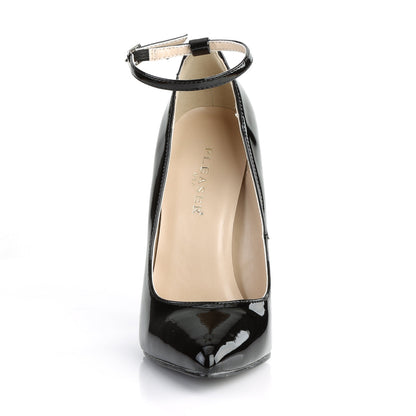 SEXY-23 Pleaser Black 5 Inch Bedroom Style Single Sole Shoes