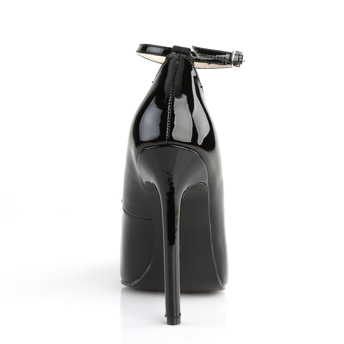 SEXY-23 Pleaser Black 5 Inch Bedroom Style Single Sole Shoes