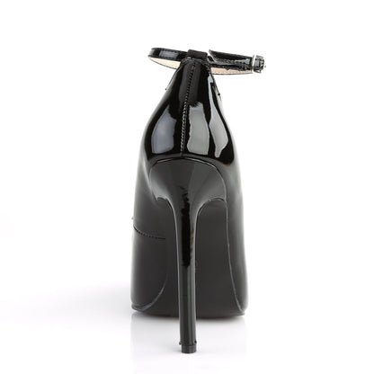 SEXY-23 Pleaser Black 5 Inch Bedroom Style Single Sole Shoes