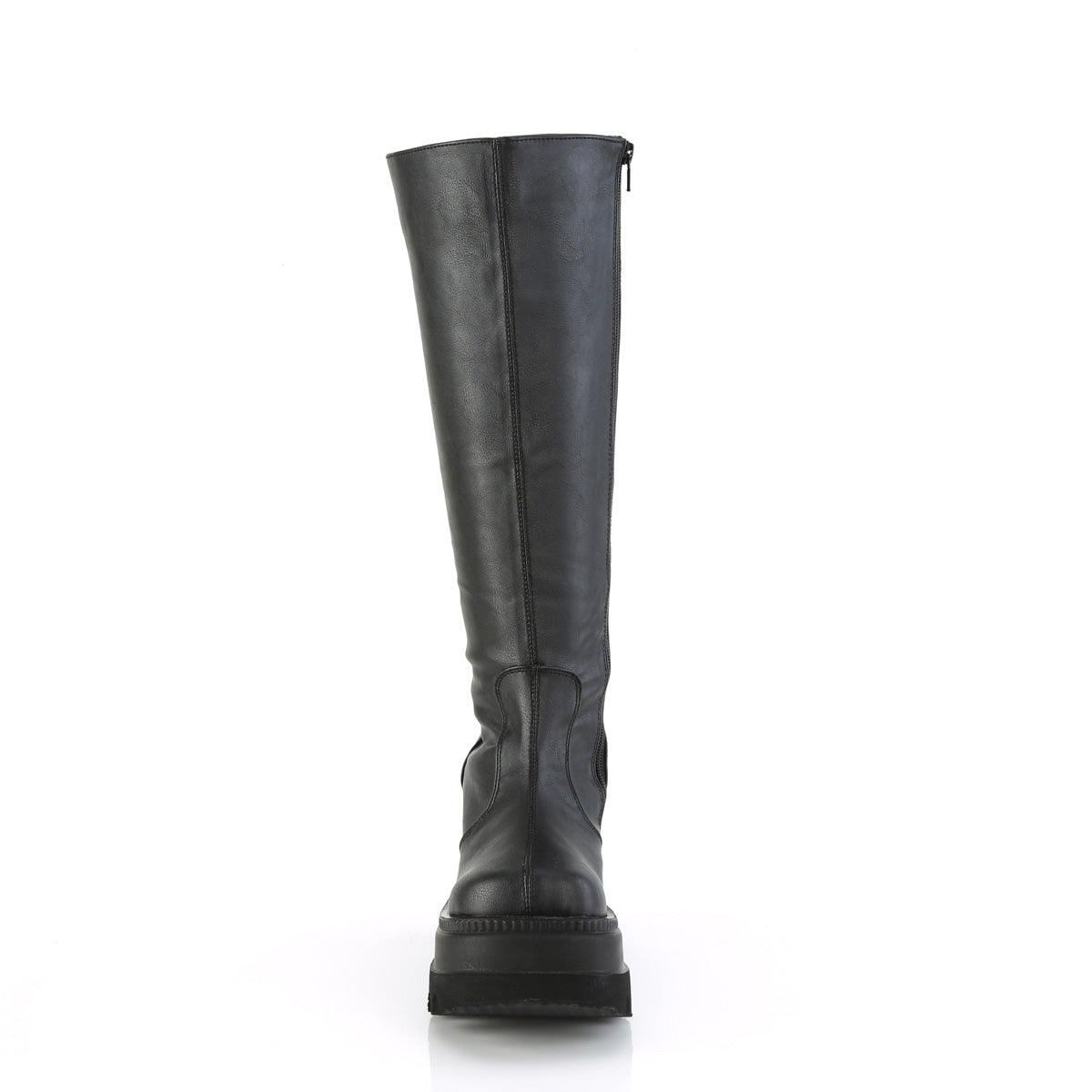 SHAKER-100WC Demonia Cult Black Alternative Knee High Boots