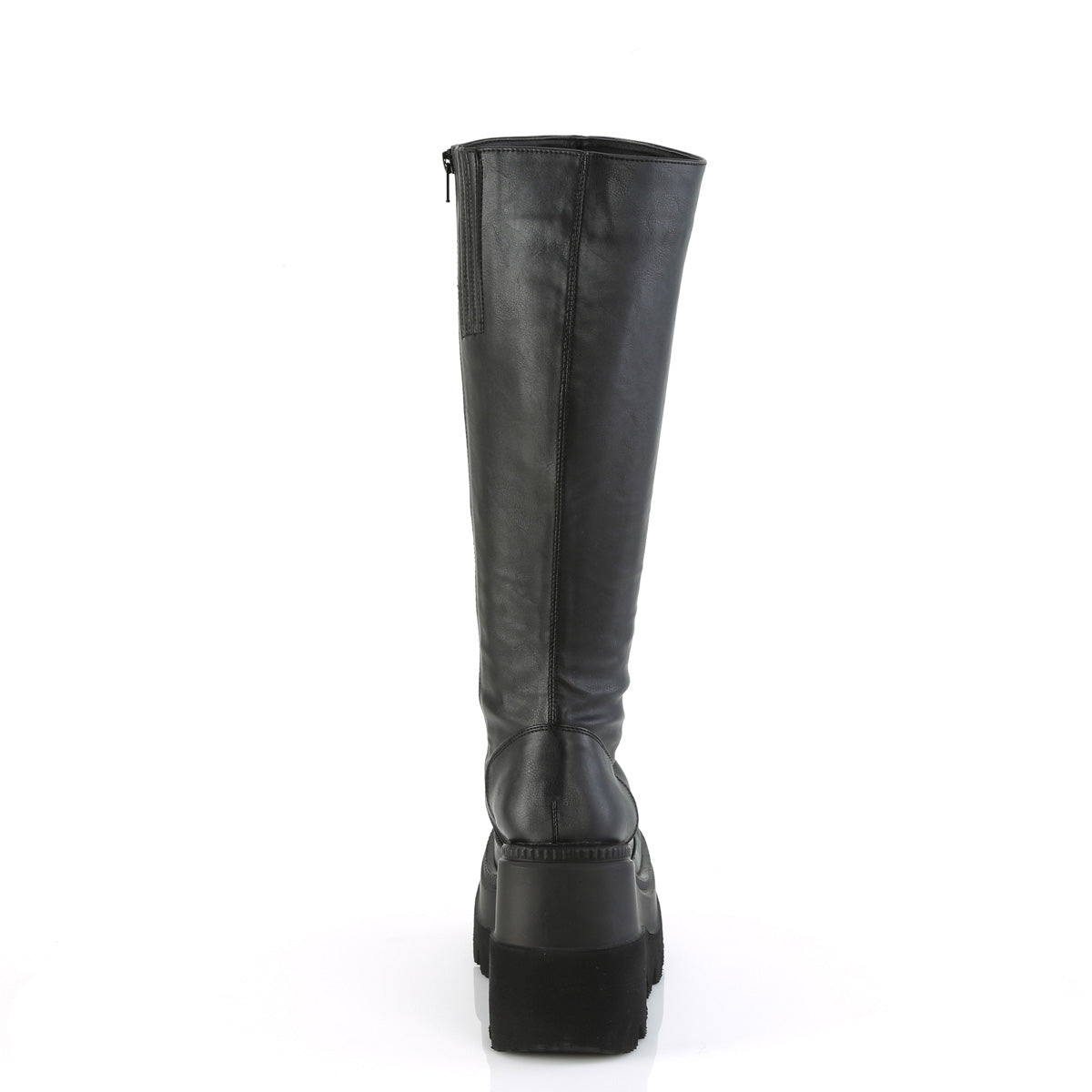 SHAKER-100WC Demonia Cult Black Alternative Knee High Boots