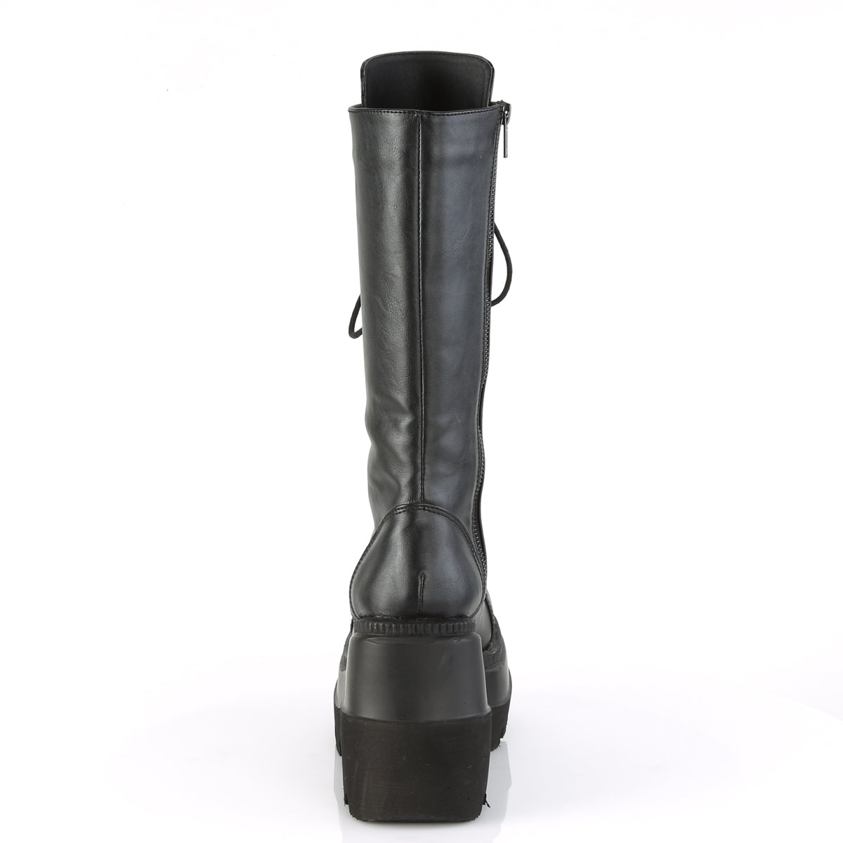 SHAKER-72 Demonia Cult Black Alternative Knee High Boots