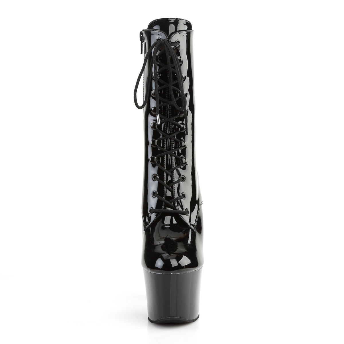 SKY-1020 Pleaser Black 7 Inch Bedroom Style Platform Boots